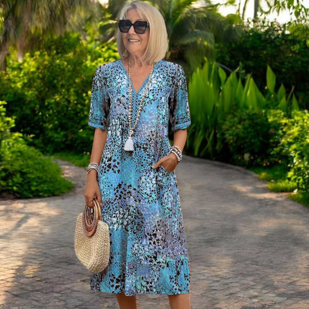 Mathilde™ | Robe printanière éclatante