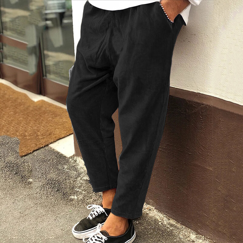 Christian™ | Pantalon en velours décontracté pour homme