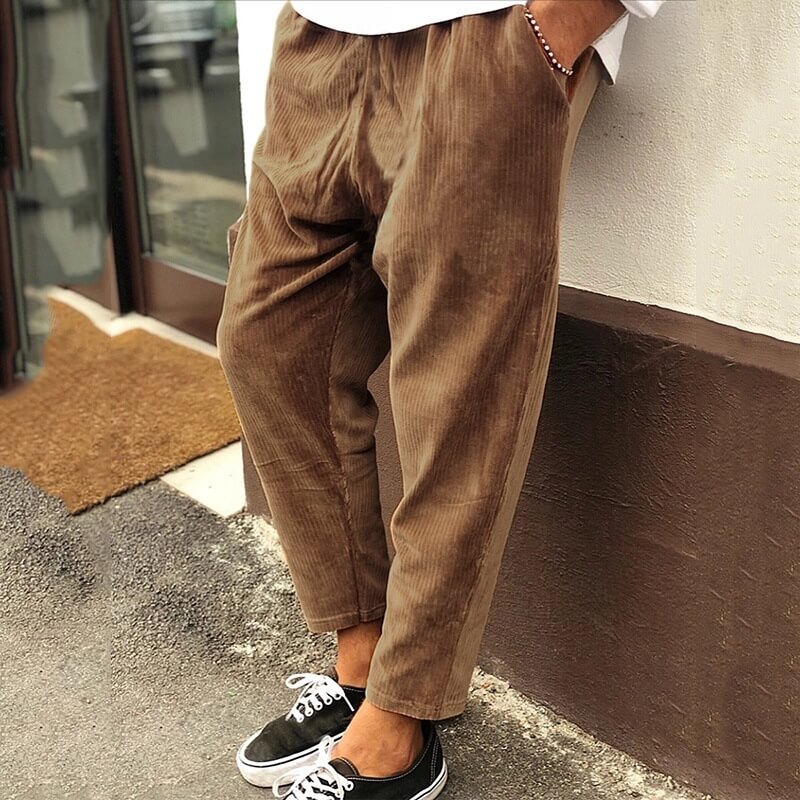 Christian™ | Pantalon en velours décontracté pour homme