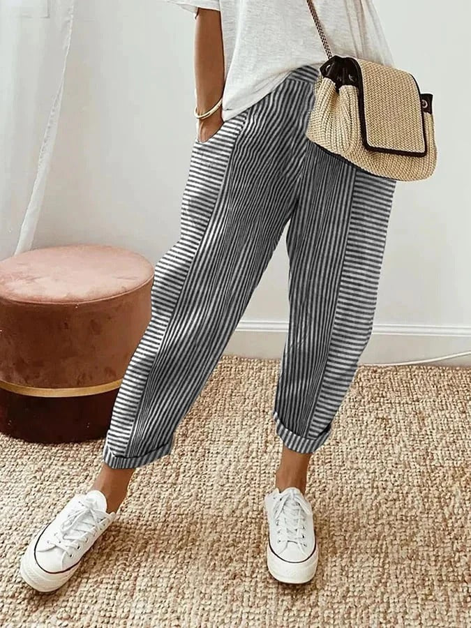 Sophie™ | Pantalon rayé