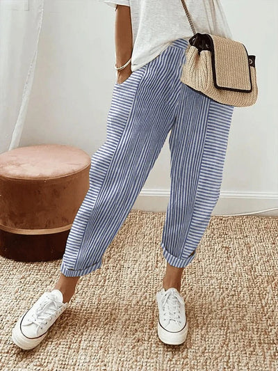 Sophie™ | Pantalon rayé