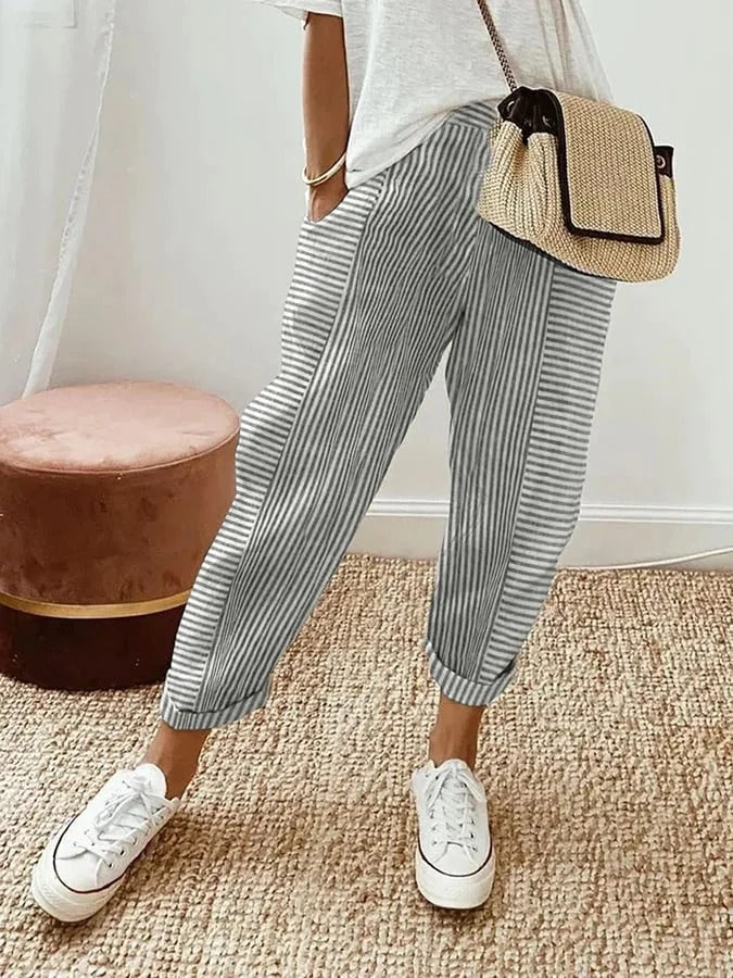 Sophie™ | Pantalon rayé