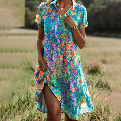 Béatrice™ | Robe d’été bohème chic